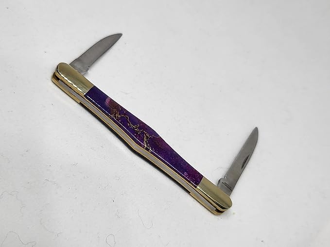 Solid Purple Tuxedo Knife