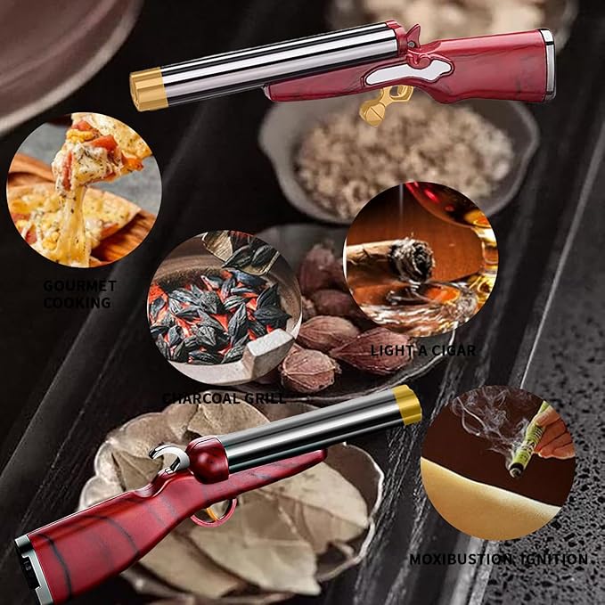 Unique Cute Pink Gradient Mini Lighter Creative Wheel Design, Butane Lighter Refillable Novelty Lighter for Fireplace Candle Camping BBQ (No Butane Fuel) (01)