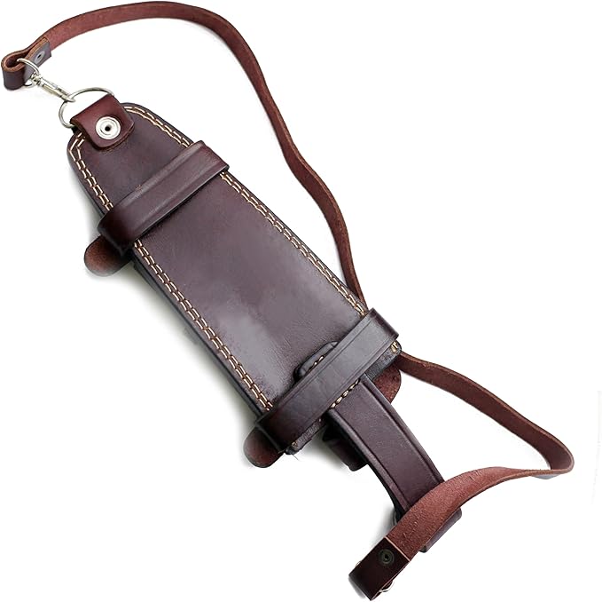 GCS Custom Handcrafted Bushcraft Dual-Carry Tracker Knife Blade Horizontal-Vertical Sheath GCS 205
