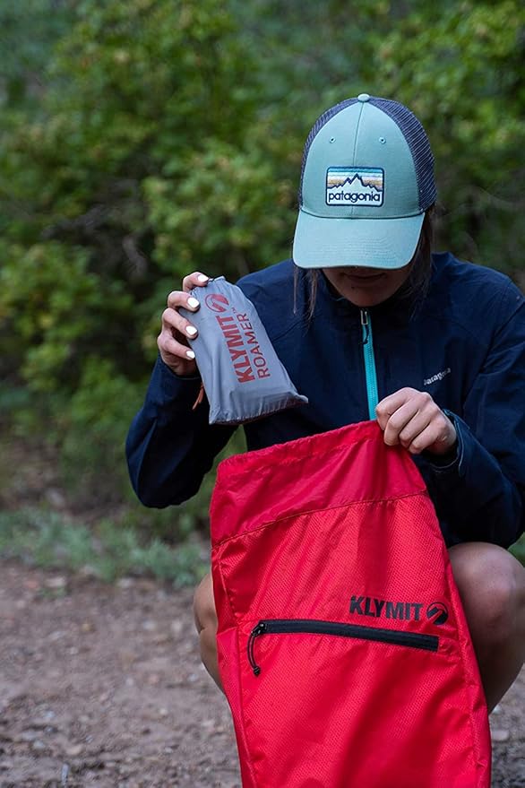 Klymit Roamer Throw Tarp, Compact Portable Pocket Blanket
