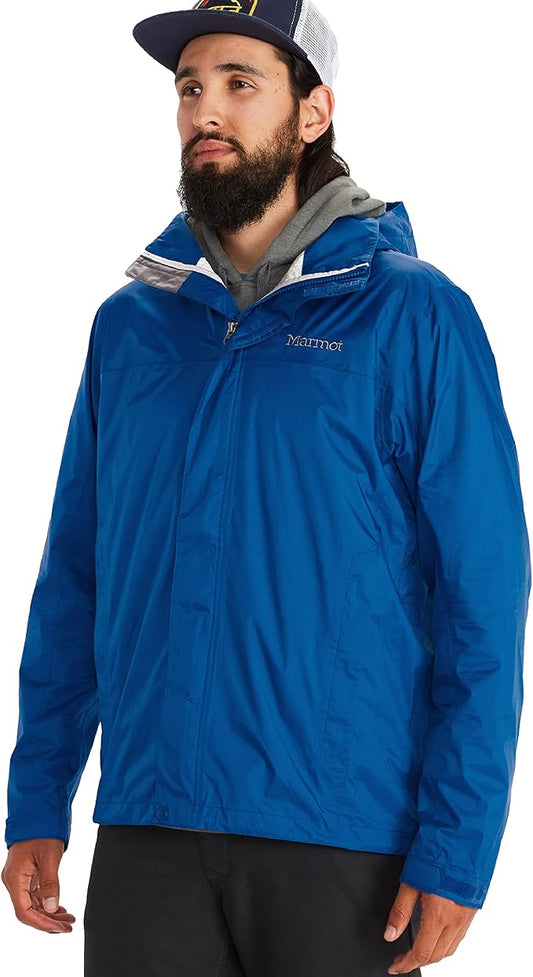 MARMOT Men's Precip Eco Waterproof Rain Jacket - 100% Recycled, Breathable, Lightweight, Packable Raincoat