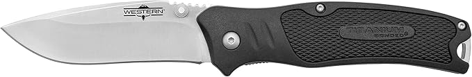 Camillus Western BlacTrax Folding Knife