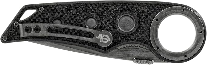 Gerber Gear Remix Folding Knife - 3" Partially Serrated Edge Pocket Knife - EDC Gear and Equipment - Black