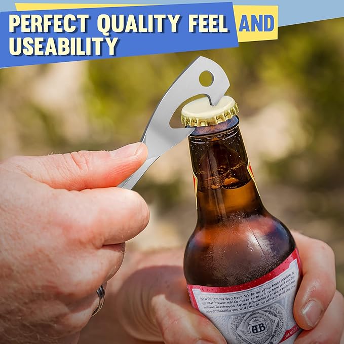 Stocking Stuffers for Men Tools - 5 In 1 Keychain Tools Christmas Cool Gadgets Gifts For Men Fathers Dad Grandpa Son Birthday Gifts, Women Boyfriend Husband Wife Flathead Bottle Opener Gifts Ideas