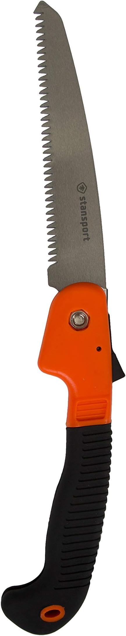 Stansport Folding Camper's Saw, Black, Orange, 9"" l x 2.25"" w x 1"" h