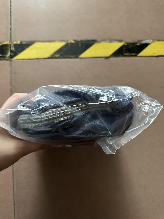 ZOMAKE Lightweight Packable Backpack 30L, Foldable Hiking Backpacks Water Resistant Compact Folding Daypack for Travel(Navy Blue)