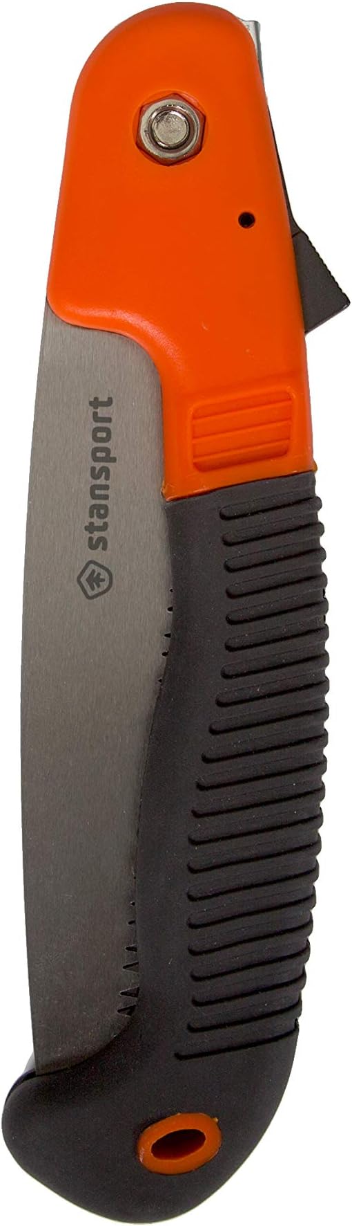 Stansport Folding Camper's Saw, Black, Orange, 9"" l x 2.25"" w x 1"" h