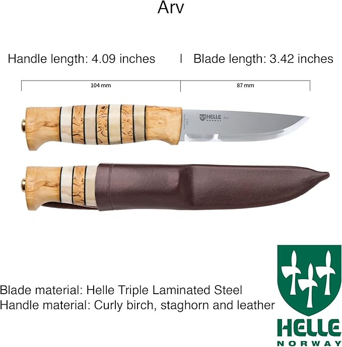 HELLE Helle Arv Knife