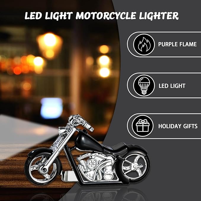 Funny Mini Car Lighter, Refillable Torch Lighter, Unique Gifts for Men Candle Lighter Camping Hiking Accessories Gear(No Butane Fuel) (#5)