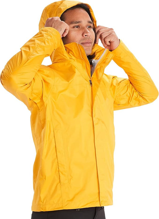 MARMOT Men's Precip Eco Waterproof Rain Jacket - 100% Recycled, Breathable, Lightweight, Packable Raincoat