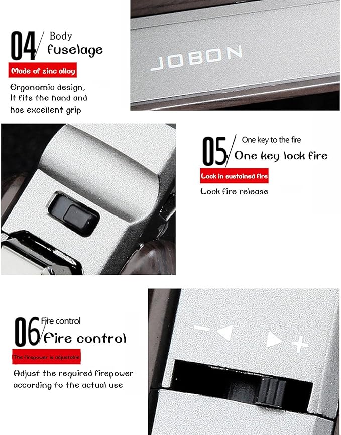 Turbine Torcher Lighter- Solar Torch Butane Lighters,Inflatable Gas Waterproof Windproof Jet Torch Lighter for Candle Camping BBQ Kitchen Windproof - Butane Not Included (A+B - 2PCS)