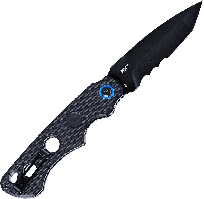 CRKT A.B.C. EDC Folding Pocket Knife: Every Day Carry Assisted Opening, IKBS Ball Bearing Pivot, Liner Lock, G10 Handle 2606
