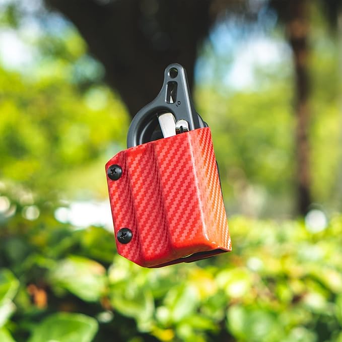 Clip & Carry Kydex Multitool Sheath for LEATHERMAN Raptor Response Trauma Shears - Made in USA (Multi-Tool not Included) EDC Multi Tool Sheath Holder Holster Cover