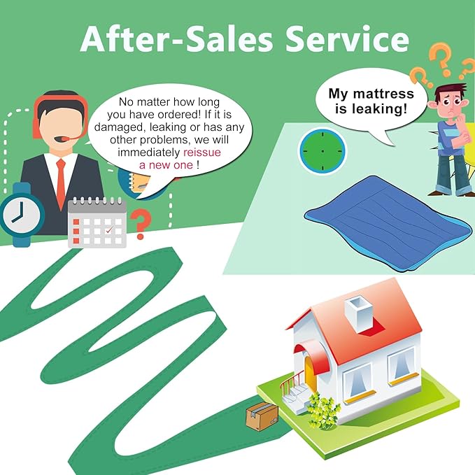 Camping Mattress Extra Thick 5in, Sleeping Pad for Camping with Pillow, Single Backpacking Camping Mat Built-in Pump, Self Inflating Sleeping Pad, Sleep Mat Holds 440 lbs, 40D Nylon, Repair Kit