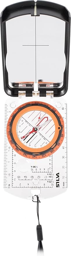Silva Ranger 2.0 Advanced Compass Bundle with Case, Orange