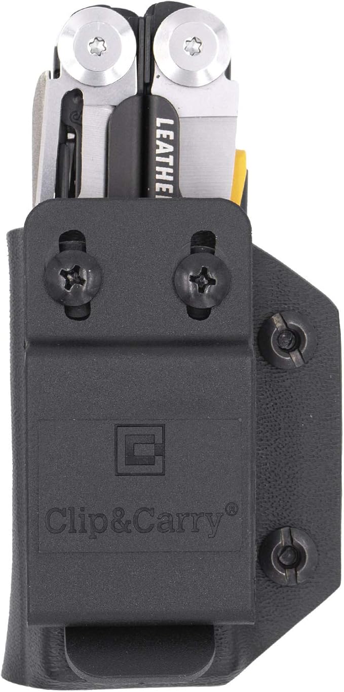 Clip & Carry Kydex Multitool Sheath for Leatherman Signal - Made in USA (Multi-Tool not Included) Multi Tool Holder Holster