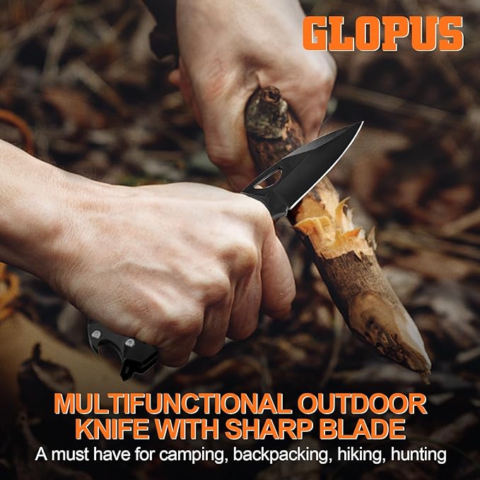 Stocking Stuffers for Adults Men, Multitool Carabiner with Pocket Knife, Fishing Gifts for Men Him Dad Husband Boyfriend, Christmas Gifts for Men