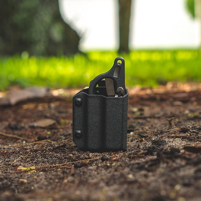 Clip & Carry Kydex Multitool Sheath for LEATHERMAN Raptor Response Trauma Shears - Made in USA (Multi-Tool not Included) EDC Multi Tool Sheath Holder Holster Cover