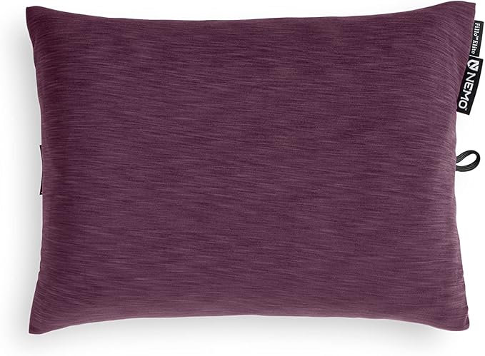 NEMO Fillo Elite Ultralight Pillow | Inflatable Backpacking Pillow for Travel, Backpacking, and Camping, Huckleberry