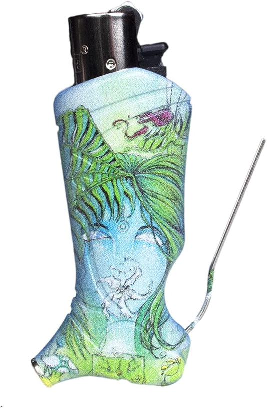 Toker Poker - Clipper Lighter Case Multi Tool, Alice Collection - Sugar Cube, All Inclusive Tool for Camping and Other