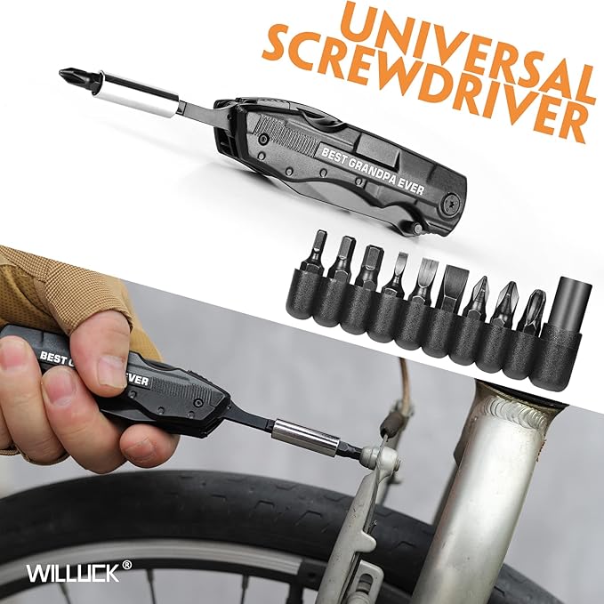 Grandpa Gifts - Grandpa Fathers Day Gift, BEST GRANDPA EVER Multitool Knife - Birthday Gifts for Grandpa, Best Grandpa Gifts - Grandparents Gifts, Grandpa Gifts from Grandchildren