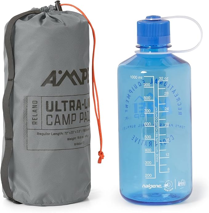 AMPEX Camping Sleeping Pad, Lightweight Portable Insulated Camping Mat Inflatable Sleeping Pads Compact Camping Backpacking Hiking Travel (Reg Size)