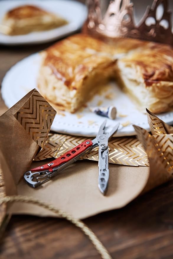 LEATHERMAN, Style PS Keychain Multitool with Spring-Action Scissors and Grooming Tools, Built in the USA, Black