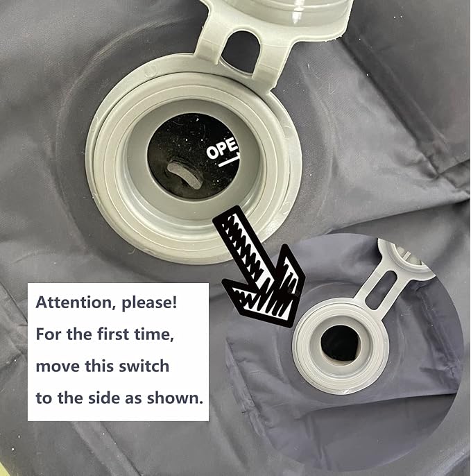 LISANNE Camping Sleeping Mat Inflatable Camping Mattress with Built in Foot Pump,Ultralight Compact Sleeping Pad for Camping,Backpacking,Hiking,Traveling,Tent,Rv,Waterproof and Portable