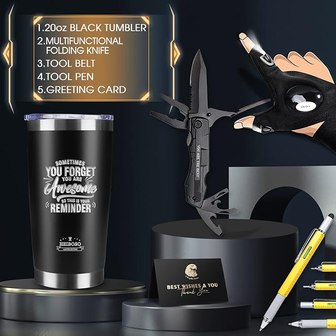 Birthday Gifts for Men-Mens Gifts Gift for Men Unique Best Gifts for Men Who Have Everything Anniversary Baskets Gifts for Him Funny Guy Valentines Gifts for Boyfriend,Husband