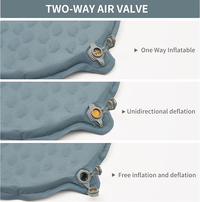 Naturehike Ultralight Self Inflating Insulated Sleeping Pad, 1.4in Lightweight Rectangular/Mummy Sleeping Mat for Camping Backpacking Hiking Traveling, ISPO Award Winner 2024