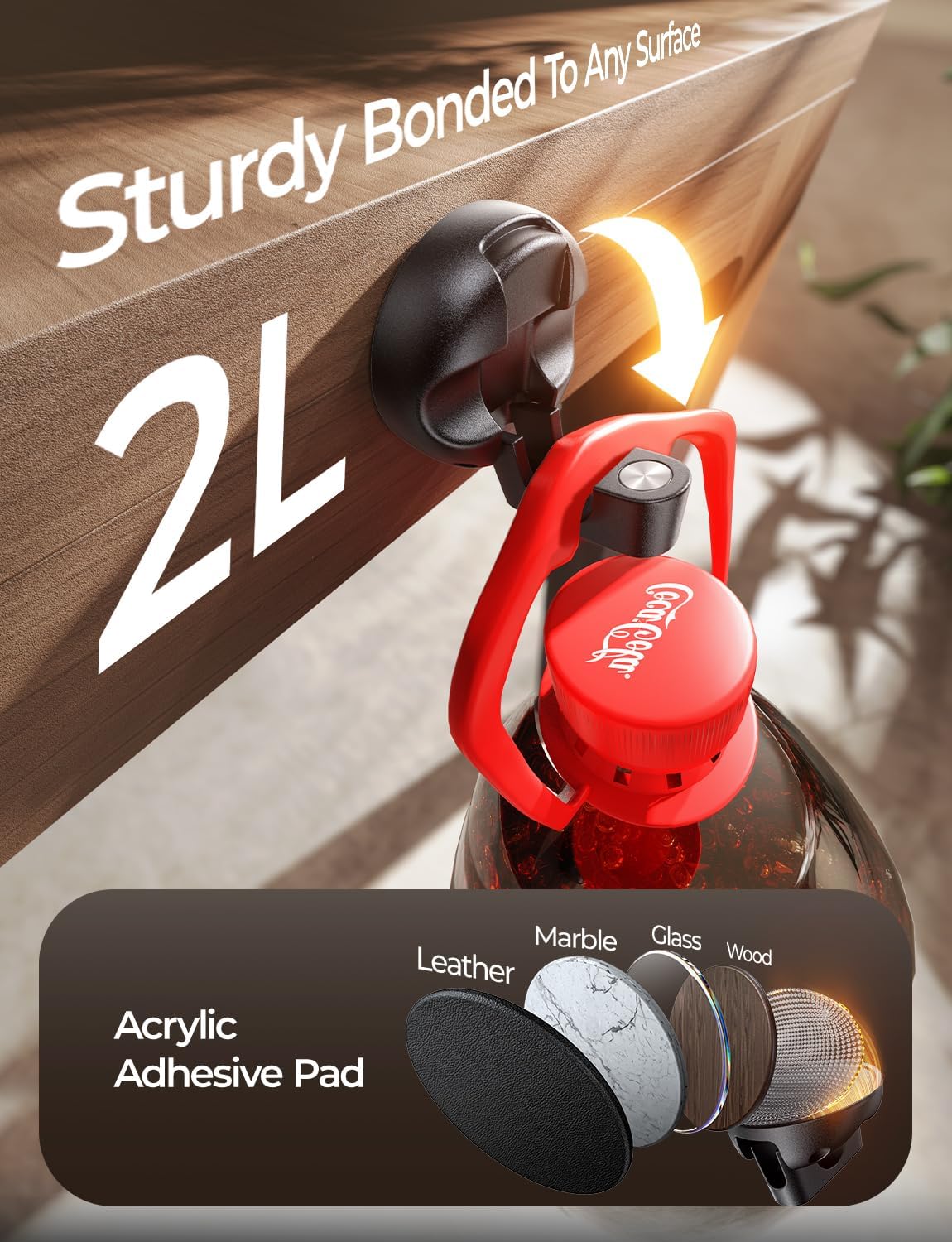 16-Pack Magnetic Cable Clips [1S Snap-On] Cord Holder, LISEN Office Desk Organizers and Accessories with 8 Extra Strong Adhesive Pads, Wire Organizer for Nightstand, Home, Wall, Car, Desktop