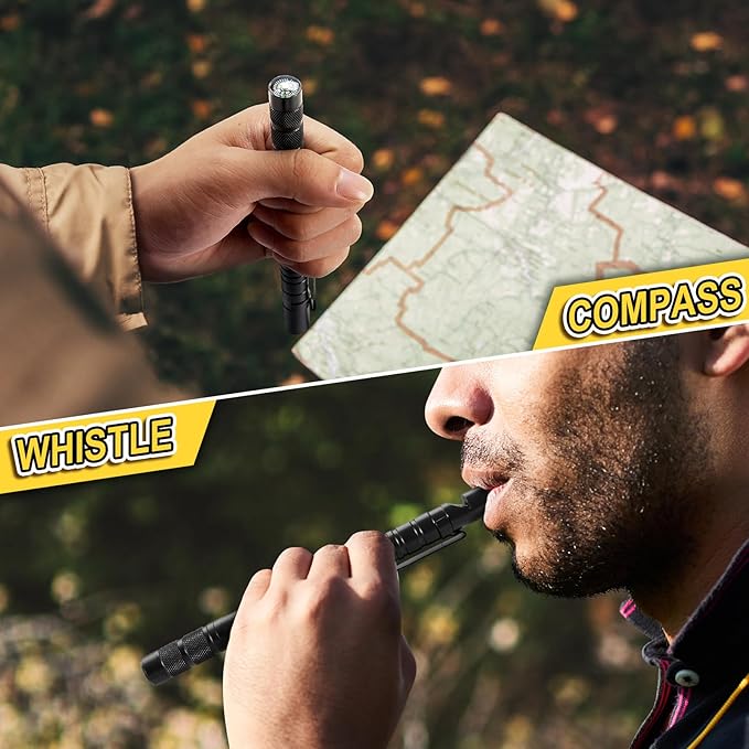 Stocking Stuffers for Adults Men, 9 In 1 Tactical Pen Gifts for Men, Men Gifts for Dad Boyfriend Him Grandpa Husband for Christmas Gifts, Cool Gadgets for Men, Unique Gifts for Men Who Want Nothing