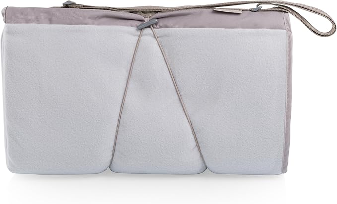 PICNIC TIME Blanket Tote XL Outdoor Picnic Blanket, Beach Blanket, Camping Blanket, (Greige)