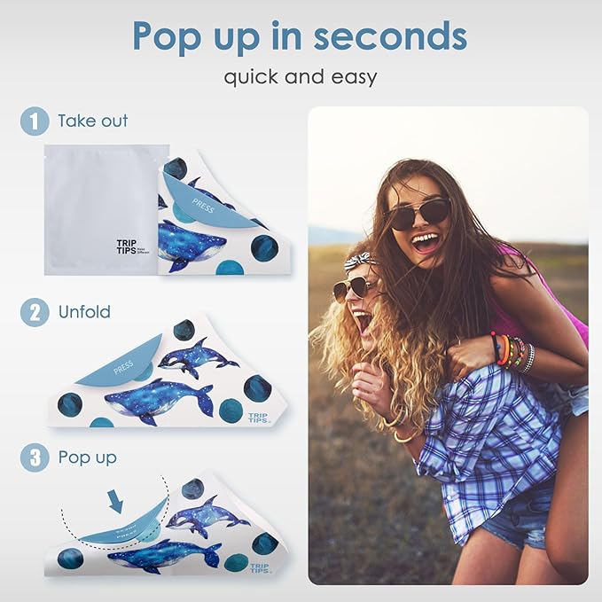 TRIPTIPS Female Urinal Disposable Female Urination Device Urinal for Women Foldable Pee Funnel for Women Waterproof Paper Stand and Pee Cup for Public Toilets, Traveling (Pack of 12)