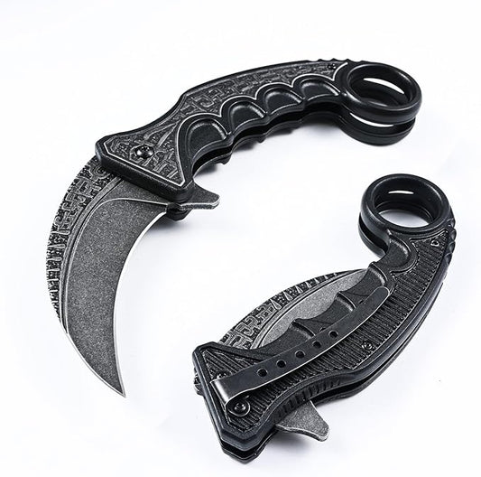 Pocket Knife for Men, Outdoor Camping Portable Knife, EDC Tactical Folding Survival Knife