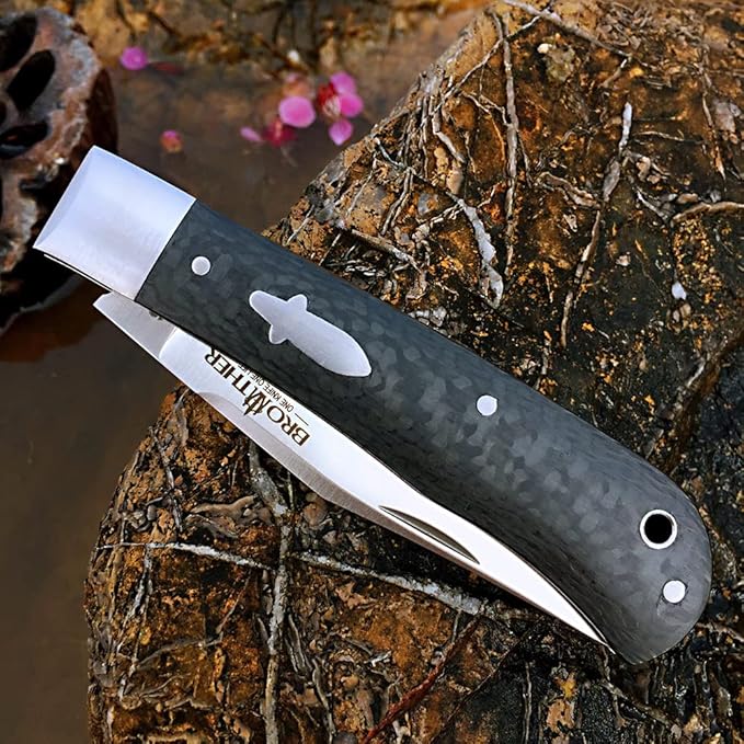 Watchman Brother 1516 VG10 Blade Knife Carbon Fiber Grips Lock back Pocket …