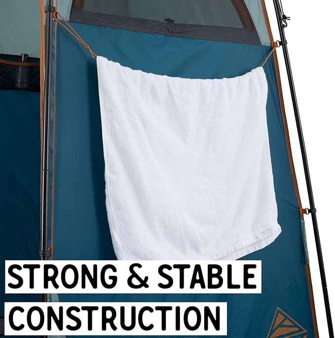 Kelty Discovery H2GO Privacy Shelter, Campsite Shower and Changing Shelter, Zippered Entry, Steel Pole Frame, Freestanding