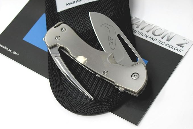 Myerchin Offshore Professional Crew Knife Standard Blade TF377 Generation 2 Titanium