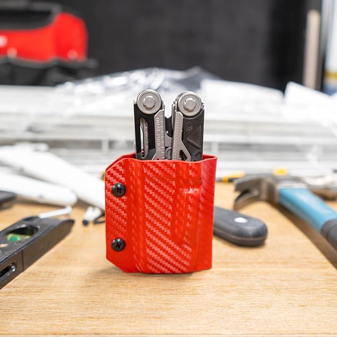 Clip & Carry Kydex Multitool Sheath for Gerber Dual-Force ~ Made in USA (Multi-Tool not Included) Multi Tool Holder Holster