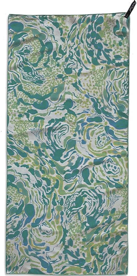 PackTowl Personal Ultralight Microfiber Camping and Travel Towel, Whirl, Beach