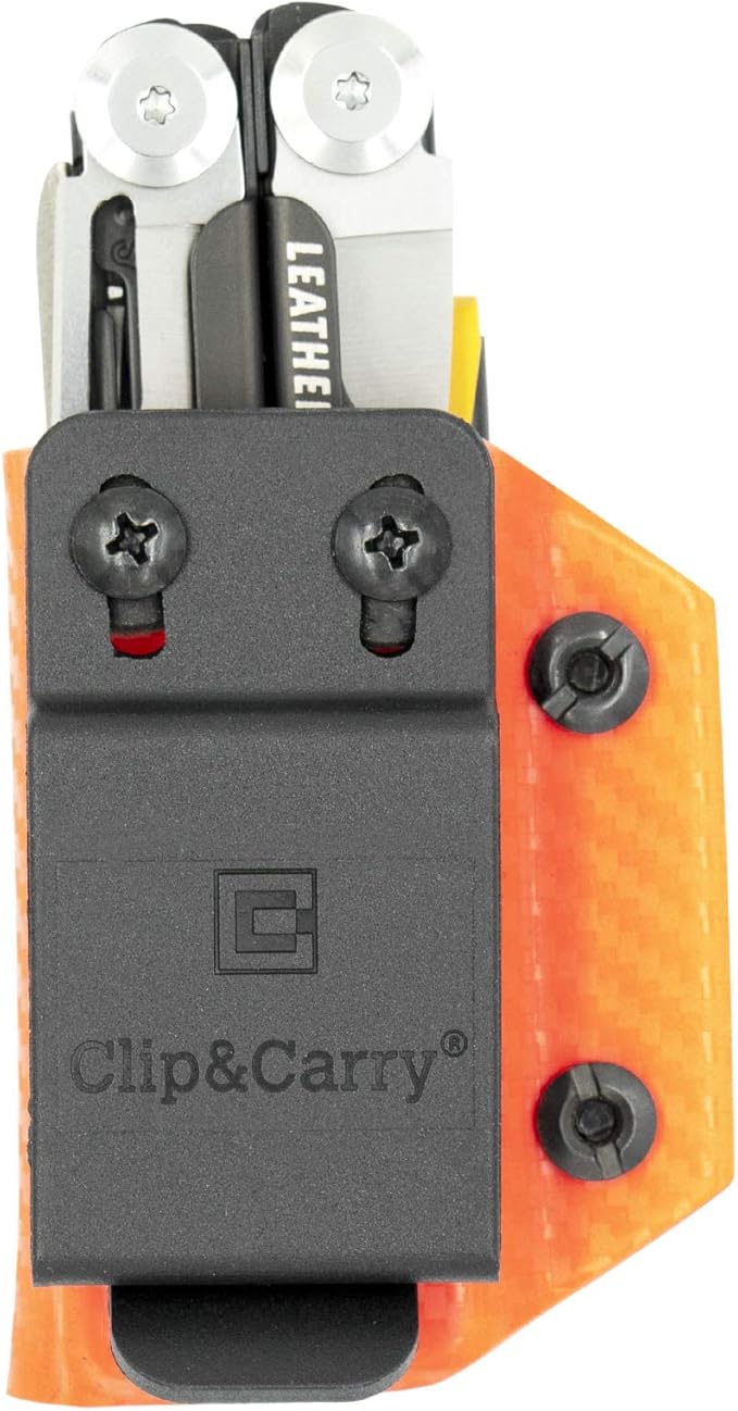 Clip & Carry Kydex Multitool Sheath for Leatherman Signal - Made in USA (Multi-Tool not Included) Multi Tool Holder Holster