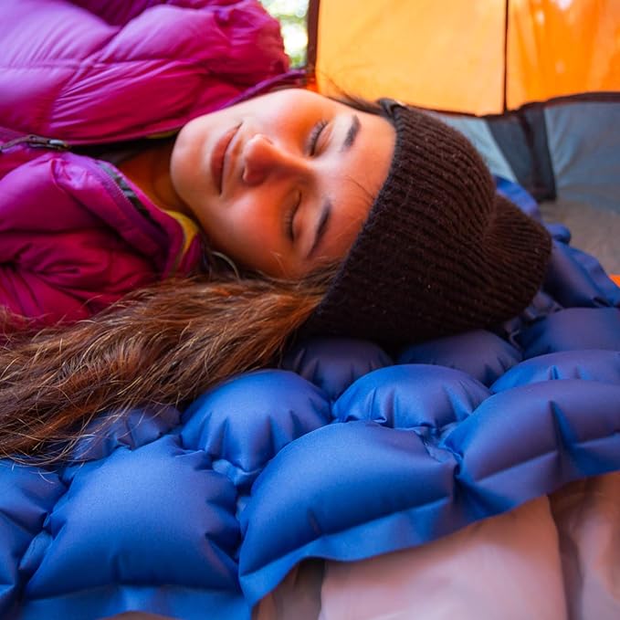 ECOTEK Outdoors Hybern8 Lynx - Linkable, Oversized Sleeping Pad - Innovative & Easy to Use - Lightweight & Compact - Perfect for Backpackers, Overlanders, Couples, and Families