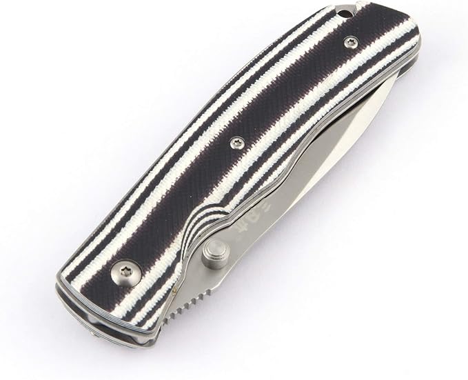 Sanrenmu 9055MUC EDC Frame Lock 8CR13MOV G10 Folding Pocket Knife