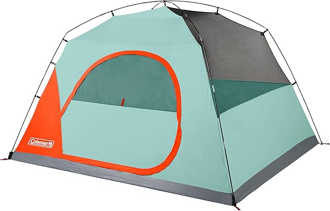 Coleman Skydome Tent with 5 Minute Setup,Weatherproof Tent with Rainfly & Carry Bag, 20% More Headroom Than Traditional Canopies