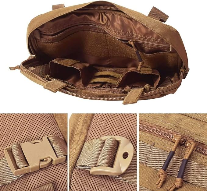 EMERSONGEAR Chest Pack Recon Kit Bag,Multi-Function Tool Pouch,Molle Vest Pouch Chest Bag for Men Tactical