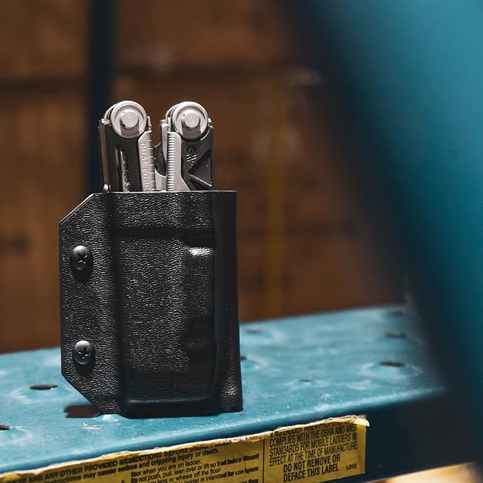 Clip & Carry Kydex Multitool Sheath for Gerber Dual-Force ~ Made in USA (Multi-Tool not Included) Multi Tool Holder Holster