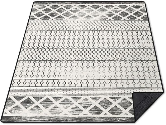 Boho Picnic Blanket Waterproof Foldable Extra Large Picnic Mat Beach Blanket 60"x80" for Camping Beach Hiking Patio Party Outdoor Decor Gifts