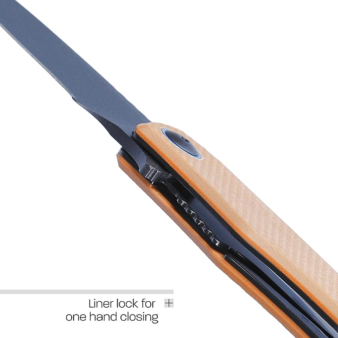 CRKT P.S.D. II EDC Folding Pocket Knife: Everyday Carry Assisted Opening, IKBS Ball Bearing Pivot, Liner Lock, G10 Handle 7910