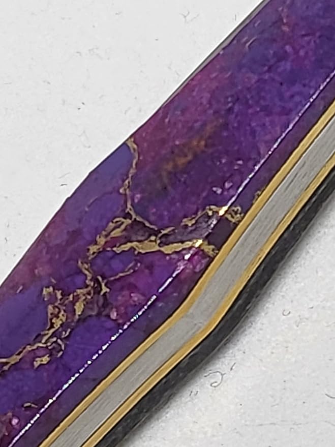 Solid Purple Tuxedo Knife