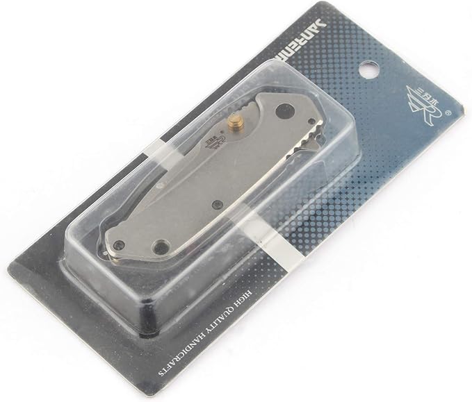 Sanrenmu 7056LUC Line Lock 8Cr14Mov Blade 3Cr14N Handle Folding Knife